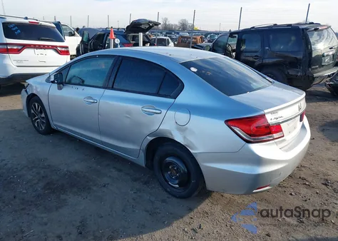 2013 Honda Civic Ex из США, поврежденный, VIN 19XFB2F87DE080245